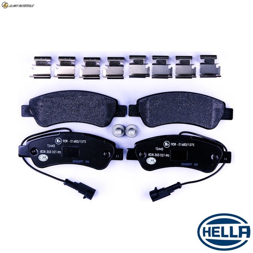Brake pad set - , 8db