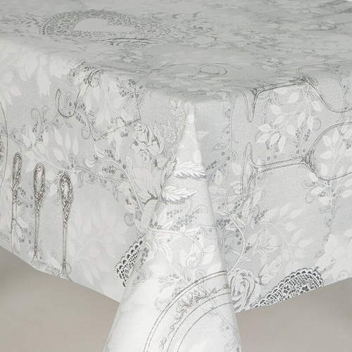Floral pvc wipe clean vinyl - pvc,