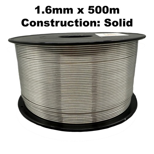 6mm galvanised fencing - galvanised, wire