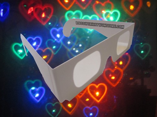 Fireworks glasses rainbow - -,