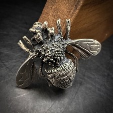Sterling Silver Bee Brooch