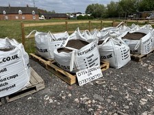 TOP SOIL BULK BAGS COLLECT ONLY £60.00 PER BAG COLLECT OR DELIVERY AT A COST 