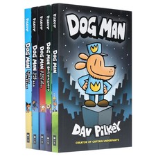 Dog Man Books 1-5 Collection