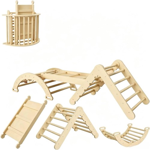 Wooden toddler climbing frame - wooden,