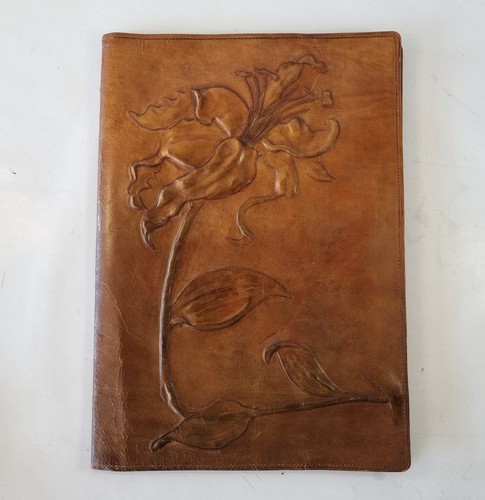 Antique art nouveau leather - antique,