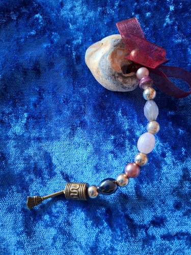 Hag stone altar besom - altar,
