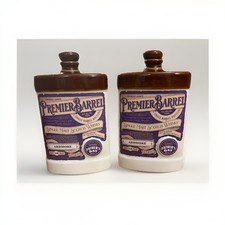 Stone whisky Bottles Pair Of  Ardmore 12 Year Old Fathers Day - Empty of whiskey