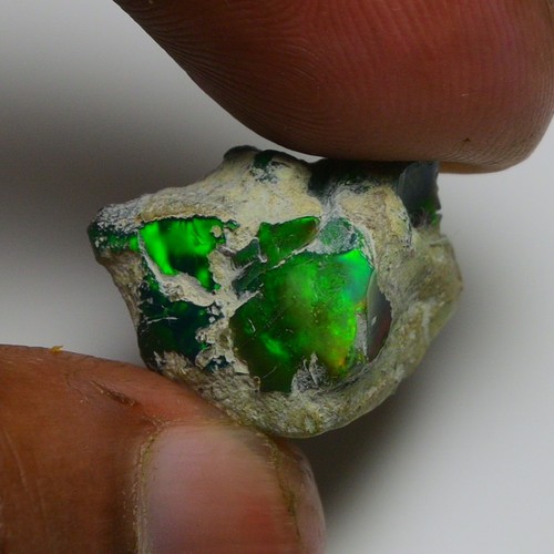 Natural black opal rough - black,