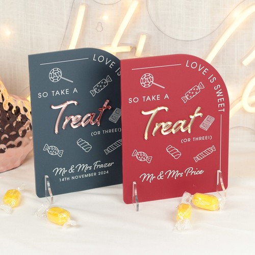 Sweet bar modern arch wedding - sweet,