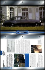 Bentley S1 - 1955 - Sports - Atlas Dream Cars Fact File Card