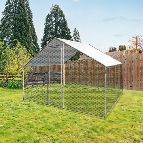 Chicken run cage walk coop - in,