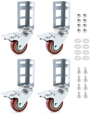 4Pcs Storage Rack Caster