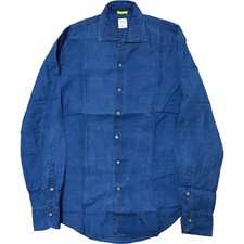 Boggi Milano Men's Blue Tencel