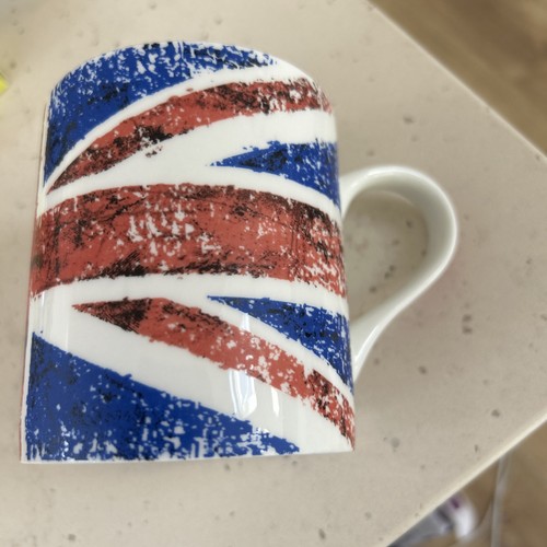 Queens union jack mug fine - jack,