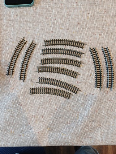 Trix gauge curved track - curved,