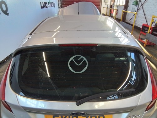 Rear spoiler ford fiesta - rear,