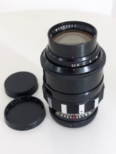 Jupiter-11 135mm f/4 Black Paint USSR Lens For M42 Screw Mount EXC+ With Caps