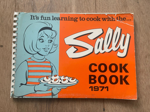 Rare 1971 sally cook book - rare,