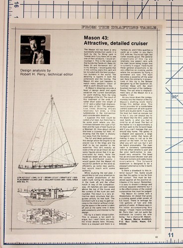 Mason yacht cruiser - cruiser, design