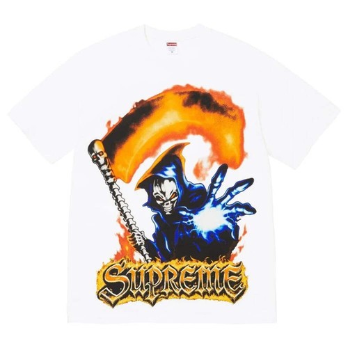 Supreme grim reaper tee white - grim,