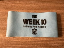 NFL Berlin Colts v Falcons 2025 Armband Field Access Week 10 Memorabilia 
