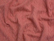 Minerva Cable Textured Stretch Knit Fabric 150cm / 60" Wide - per metre