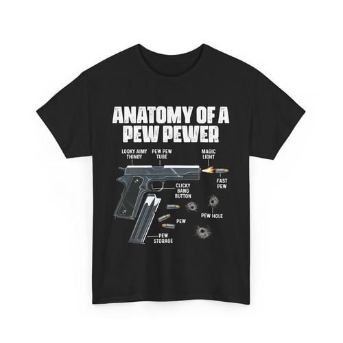 Gun shirt anatomy - gun, a