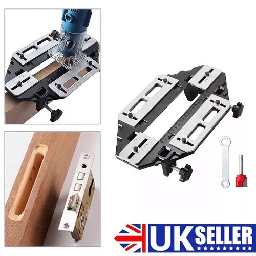 Wooden door hinge jig lock - door,
