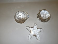 Swarovski Crystal Sealife x3 Job Lot,  No Box, No Booklet