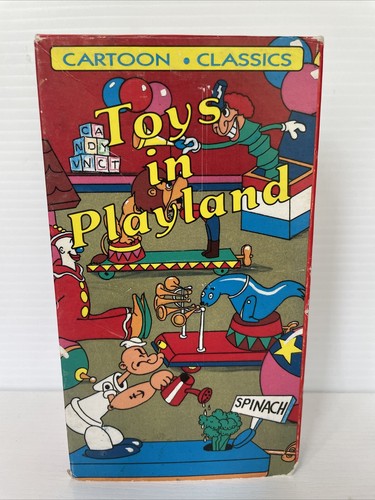Toys playland vhs popeye - playland, vhs-