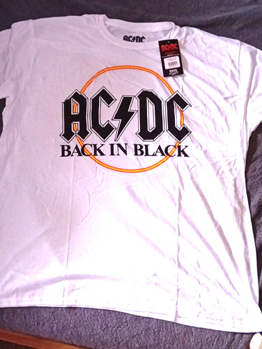 Shirt mens back - ac/dc, t