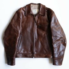 aero highwayman leather jacket