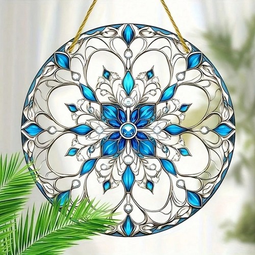 Xmas tree suncatcher vintage - xmas,