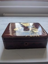 Vintage Japanese Lacquer Box
