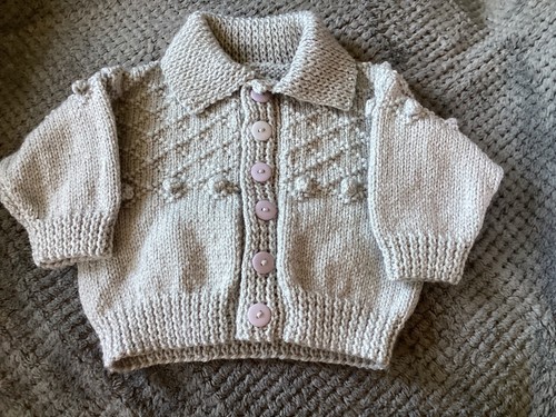 New hand knitted - boys, cardigan