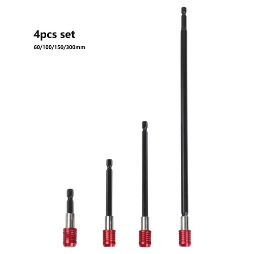 Inch red hex shank 300mm - hex,