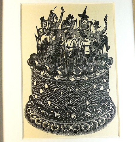 Eric ravilious woodblock print - eric,