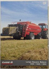 Original Case IH Large Square Balers Range Brochure, c 1997, 530, 540, 550
