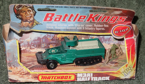 Matchbox army m3a1 - m3a1, half