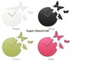 PMS Butterfly Wall Clock