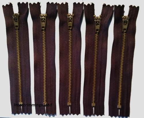 Ykk jean zips - jean, brass,