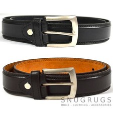 MENS LEATHER BELT SMOOTH