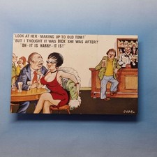 Comic Postcard C1975 Pub Bar
