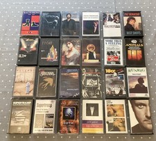 Job Lot / Bundle 24 Music Cassette Tapes  Stones, Jimi, Enya, Supertramp, ZZ Top