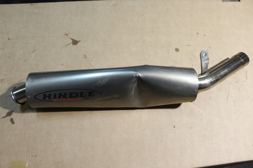 Hindle titanium muffler - hindle,