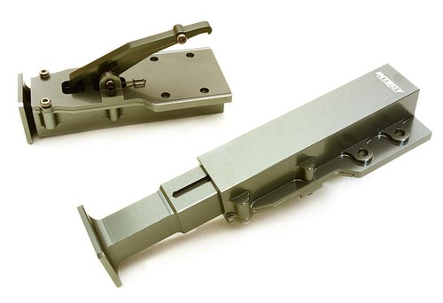 Machined alloy support legs - machined,