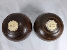 Vintage Bowling Balls Lignum