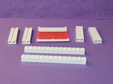 LEGO Garage White with orange