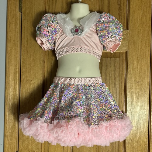 Pink ruffles rhinestone - pink,
