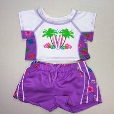 Build-A-Bear White & Purple